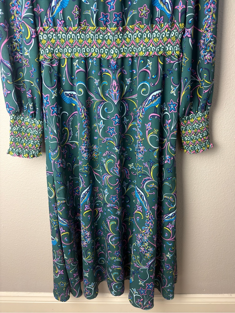 Boden Green Eda Midi Dress - Picture 9 of 10